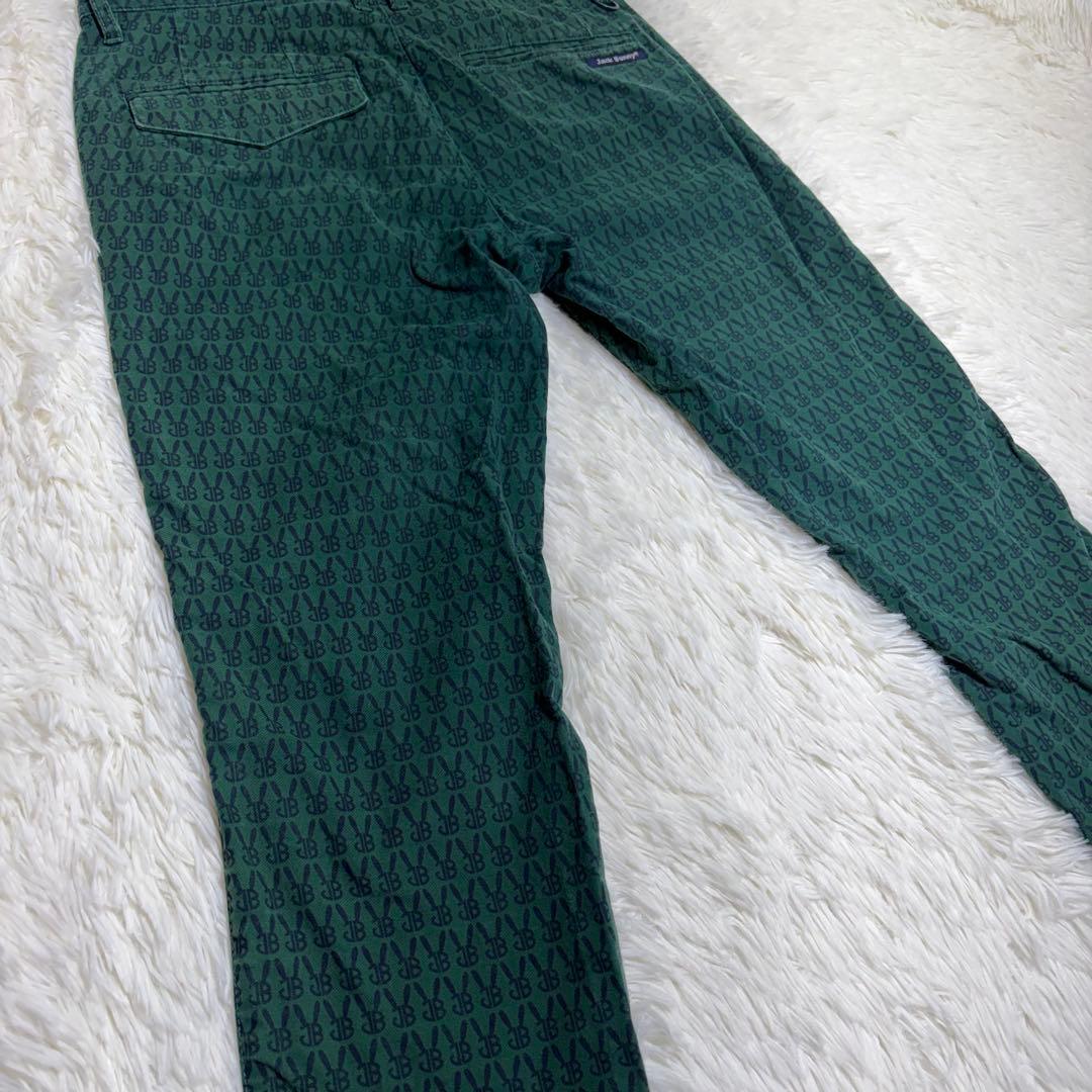 ☆美品☆ジャックバニー JB総柄 ゴルフ パンツ M~L うさ耳 人気 ユニセ