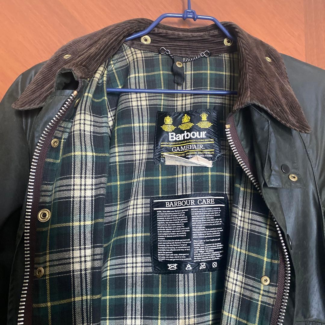 Barbour GAMEFAIR ダークグリーン ジャケット