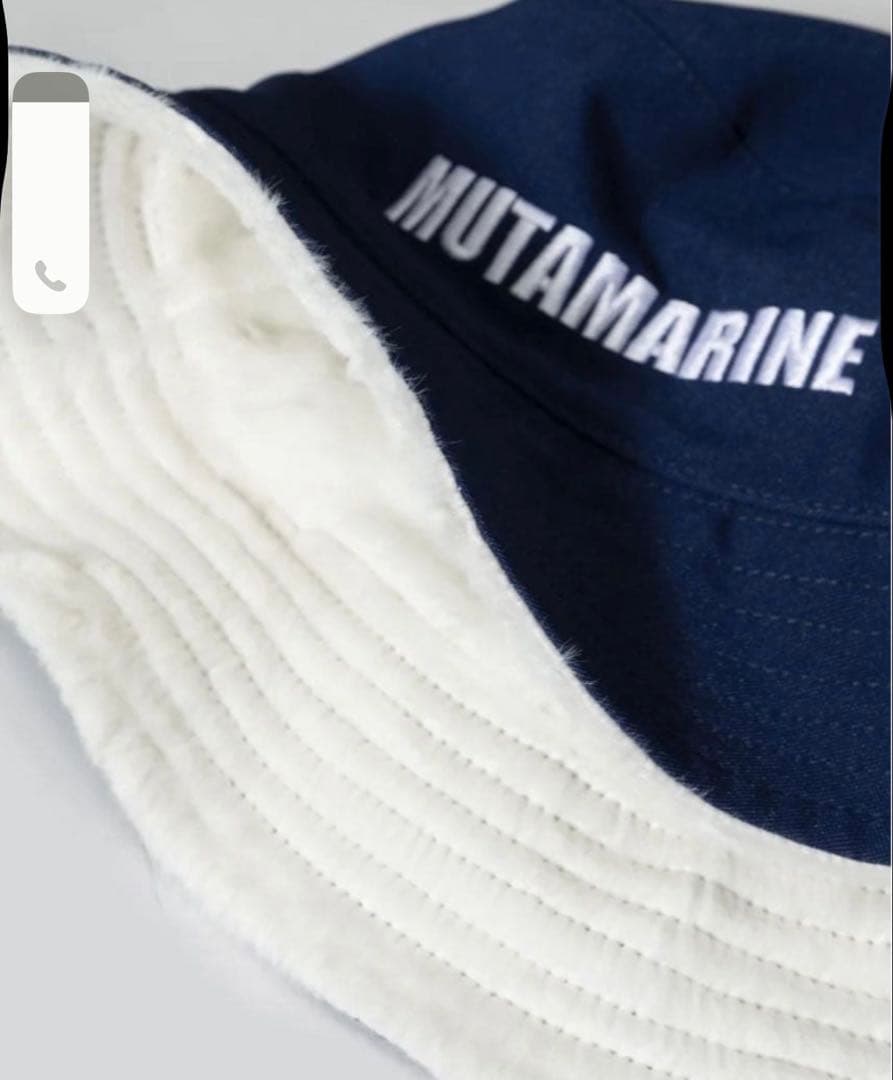 MUTAMARINE バケットハット　ネイビー