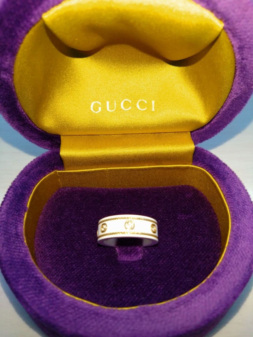 ■美品■GUCCI グッチ リング インターロッキングG リング 10号