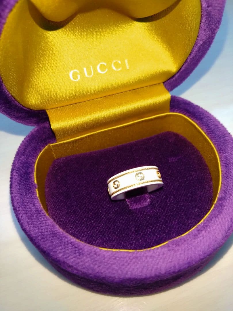 ■美品■GUCCI グッチ リング インターロッキングG リング 10号