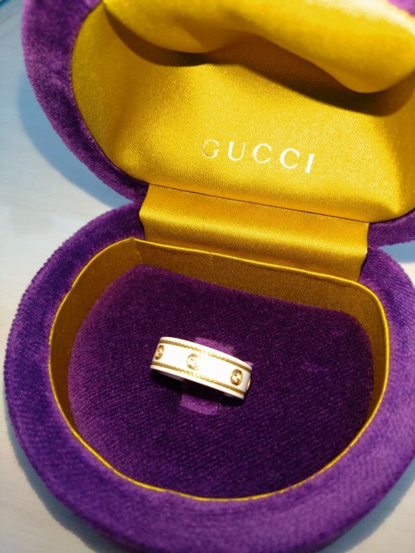 ■美品■GUCCI グッチ リング インターロッキングG リング 10号