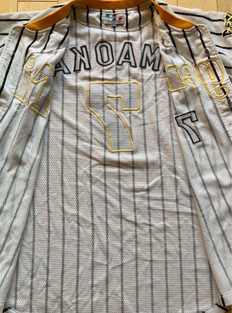 阪神タイガース　今岡誠選手　復刻　ユニフォーム　 LLサイズ　#７