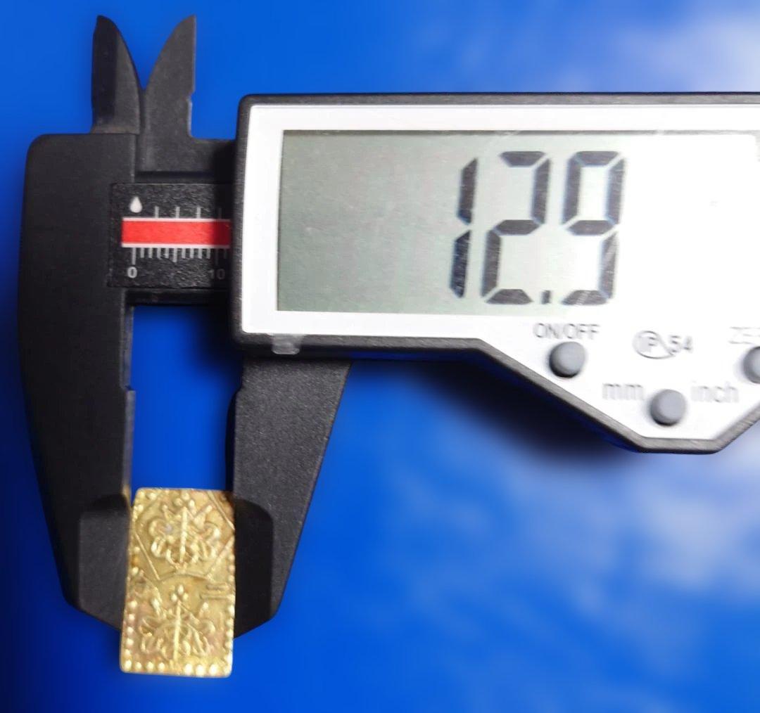 虎*郎様 明治二分金