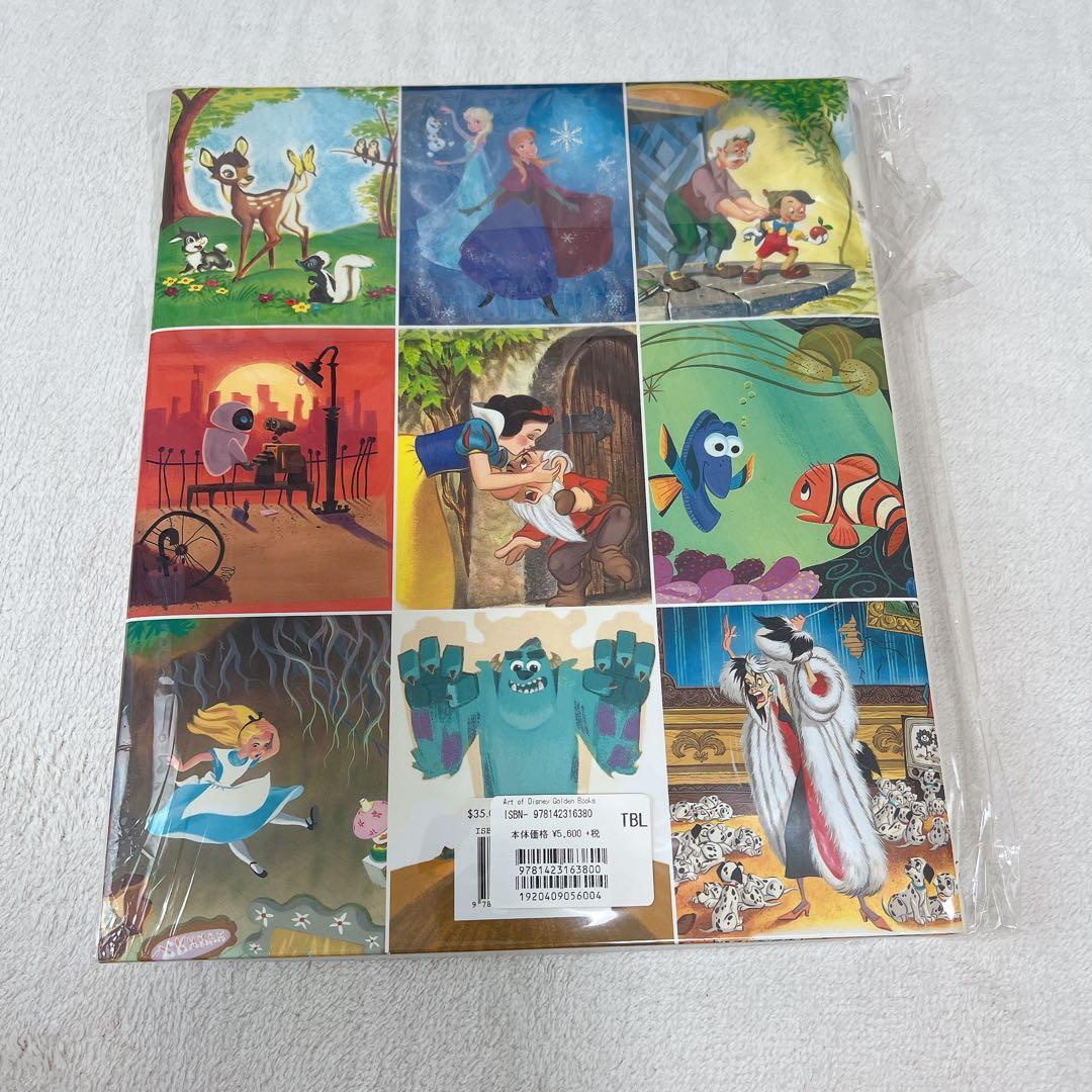 洋書 the art of disney golden book