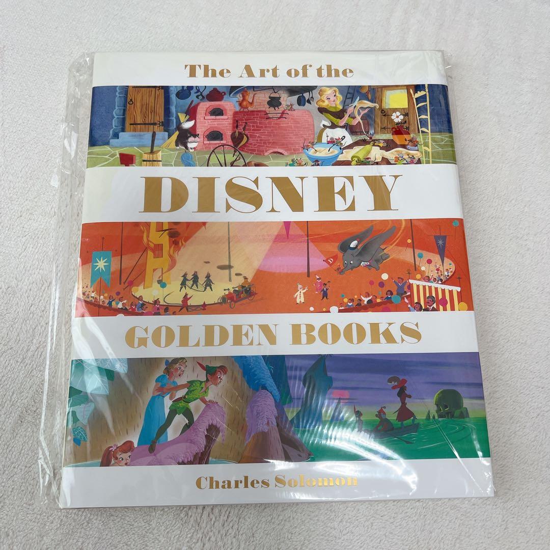 洋書 the art of disney golden book