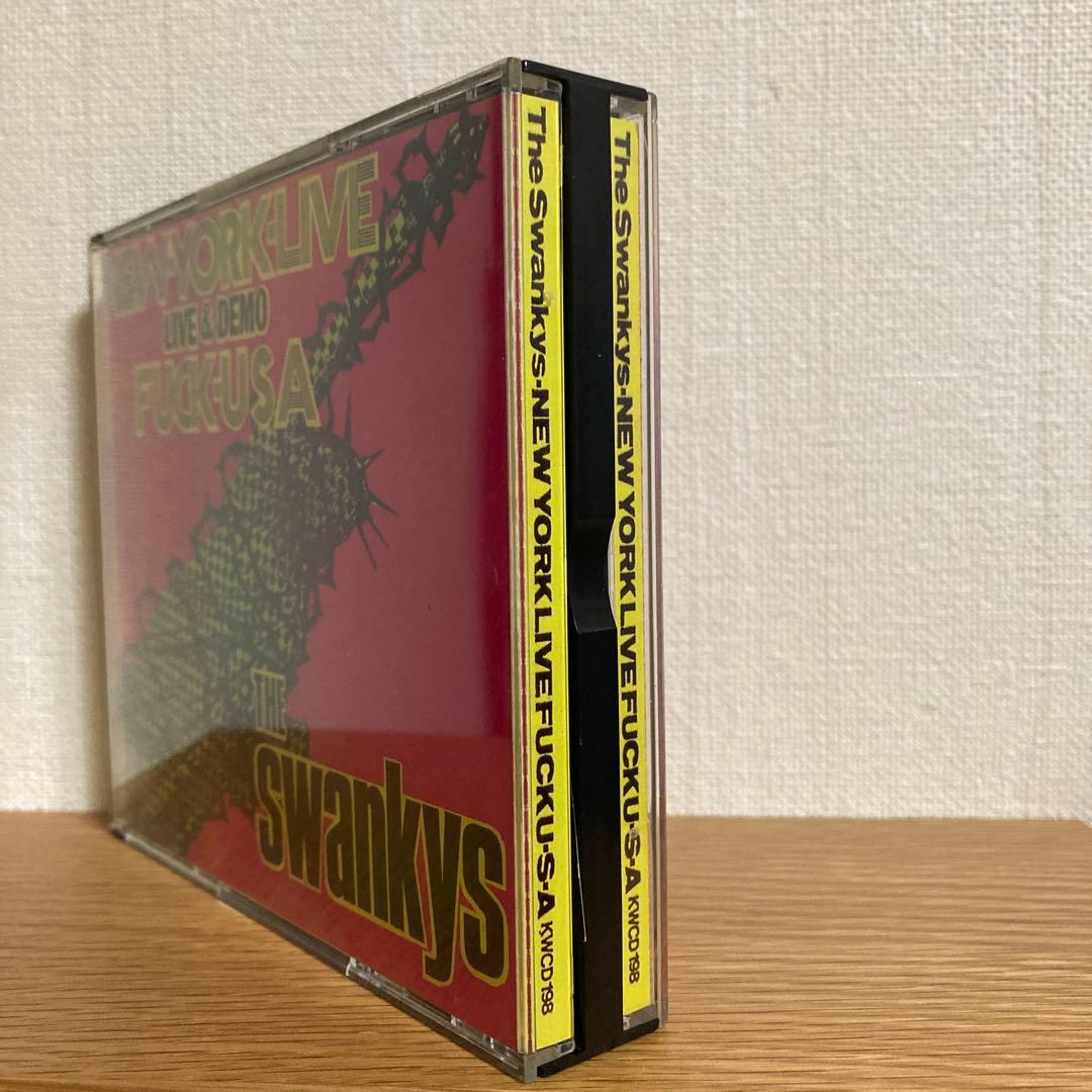 【廃盤】THE SWANKYS LIVE & DEMO 2CD