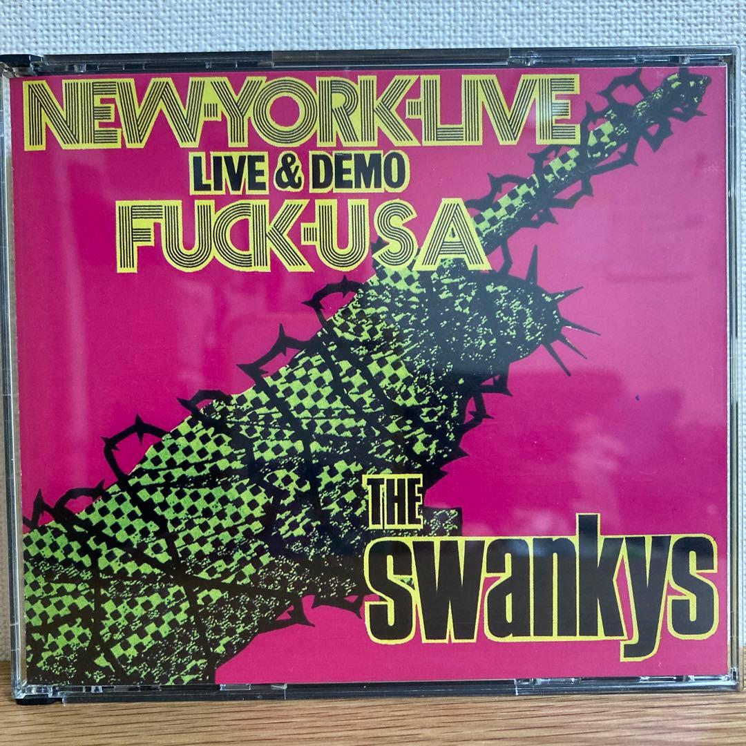【廃盤】THE SWANKYS LIVE & DEMO 2CD