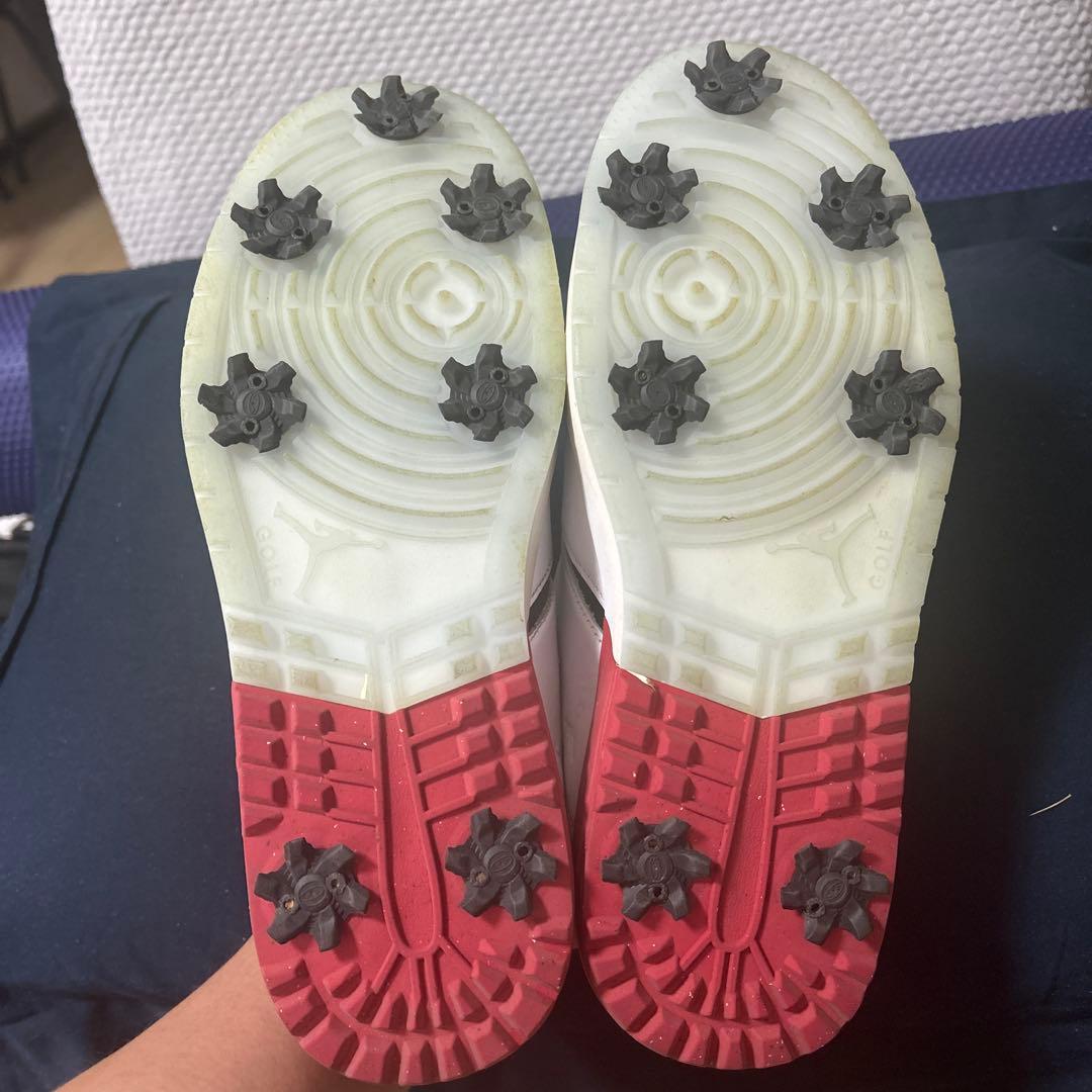 Jordan Golf シューズ 赤/黒/白