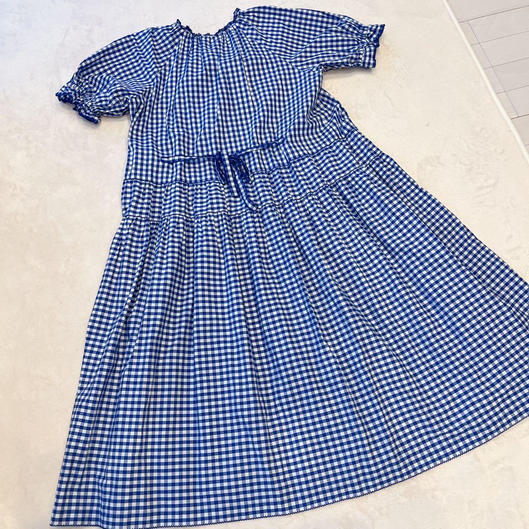 【極美品】ピンクハウス　現行品　ギンガムチェックワンピース　2025年