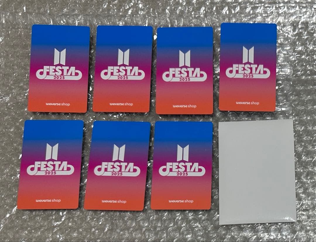 2025 BTS FESTA : CAPSULE ALBUM 購入特典