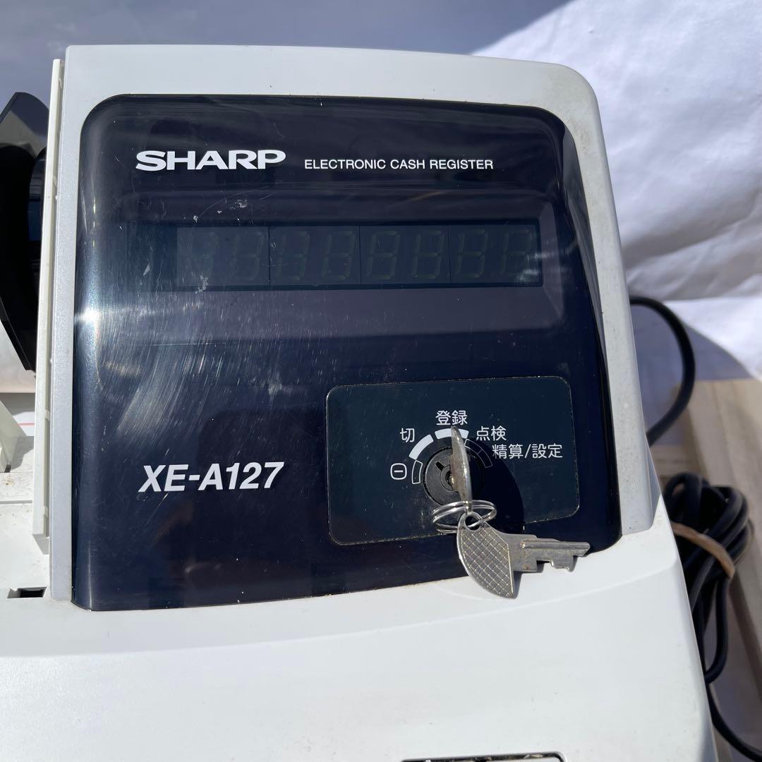 SHARP XE-A127 キャッシュレジスター