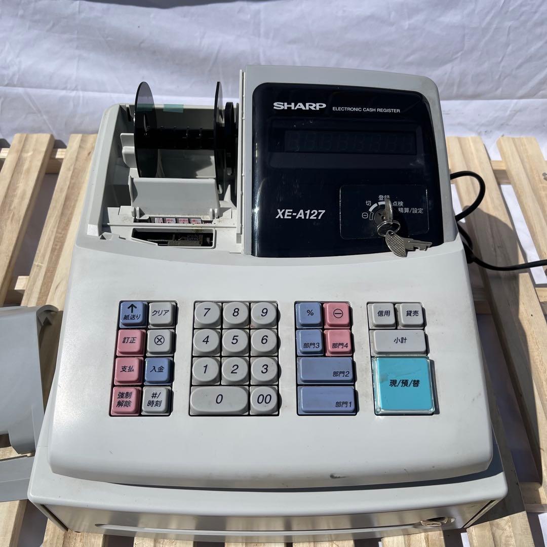 SHARP XE-A127 キャッシュレジスター