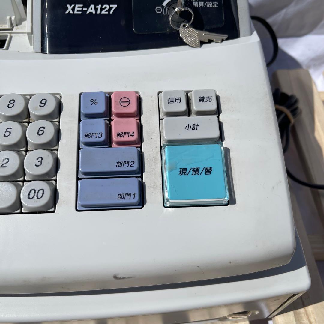 SHARP XE-A127 キャッシュレジスター