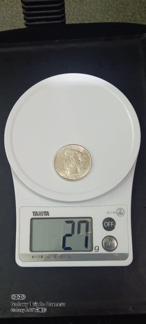 1ドル銀貨1922年