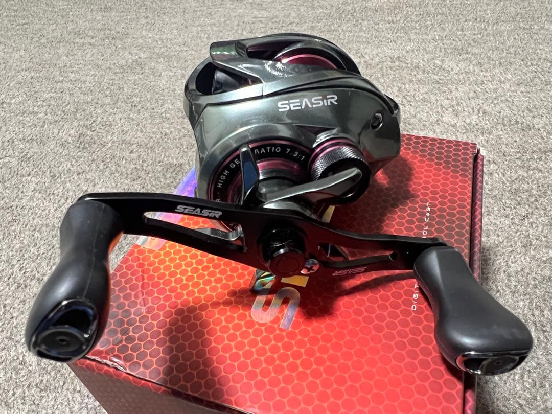 SEASIR DCAST & DMK青霜 CHEETAH DCリール２台セット！