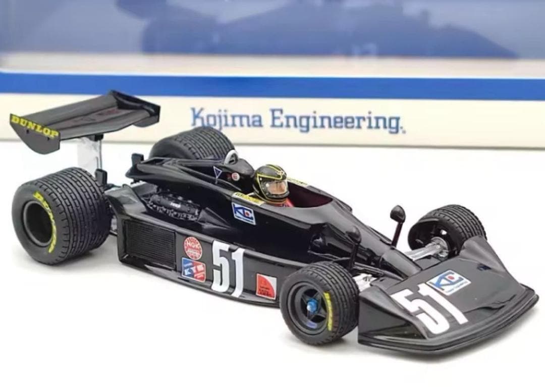★新品★コジマ KOJIMA KE007★長谷見昌弘★1976日本GP★1/43