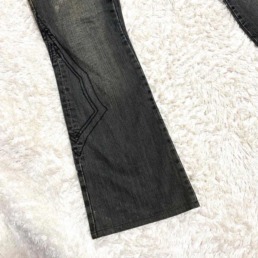✨美品✨ 00s トルネードマート Embroidery Flare Jeans