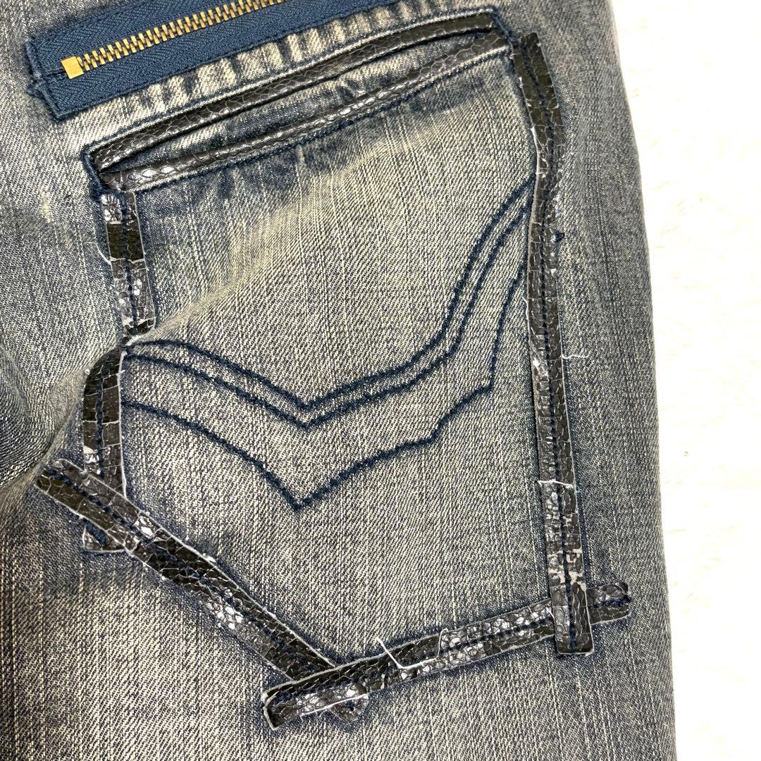 ✨美品✨ 00s トルネードマート Embroidery Flare Jeans