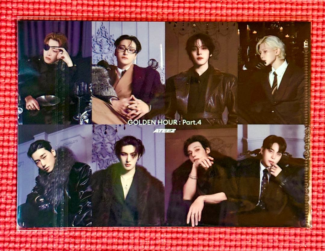 ATEEZ digipack 未開封CD トレカ 8枚 クリアファイル セット
