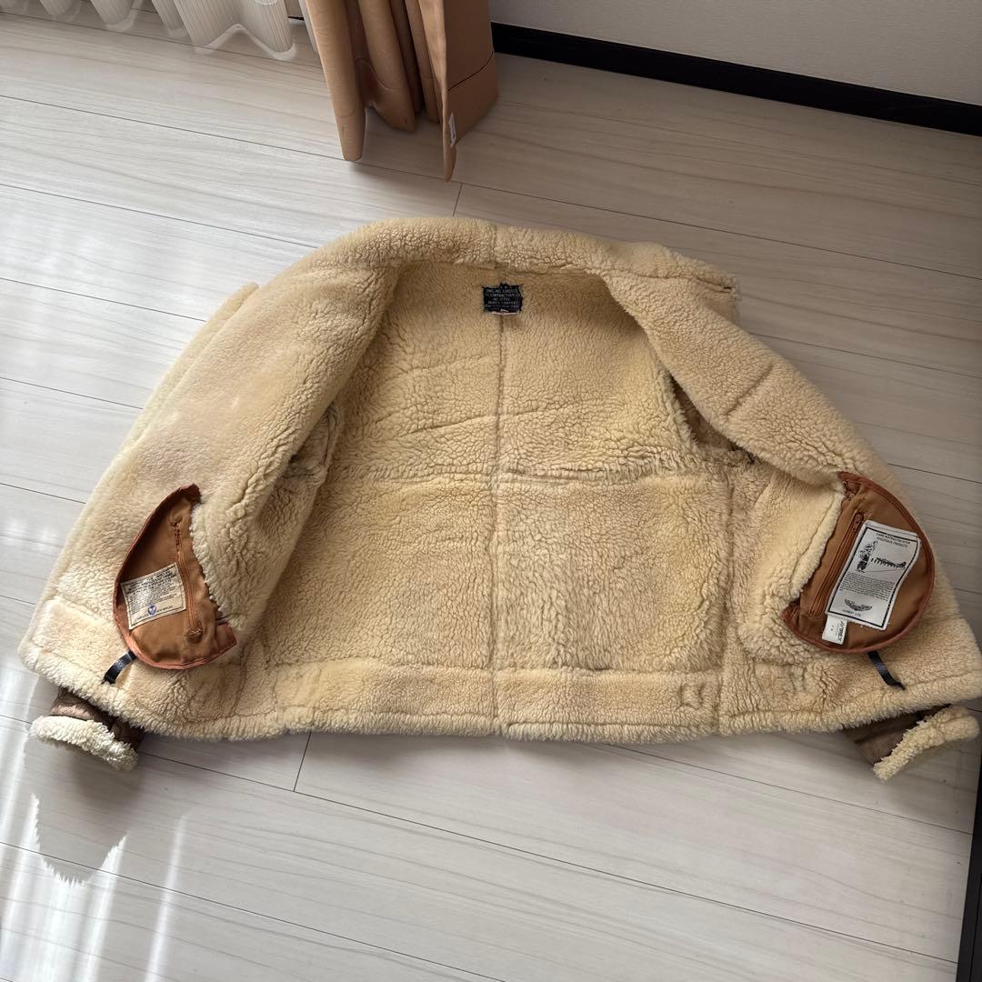 c*y様 【美品モコモコ】AVIREX B-3 米国製46inch 2XL