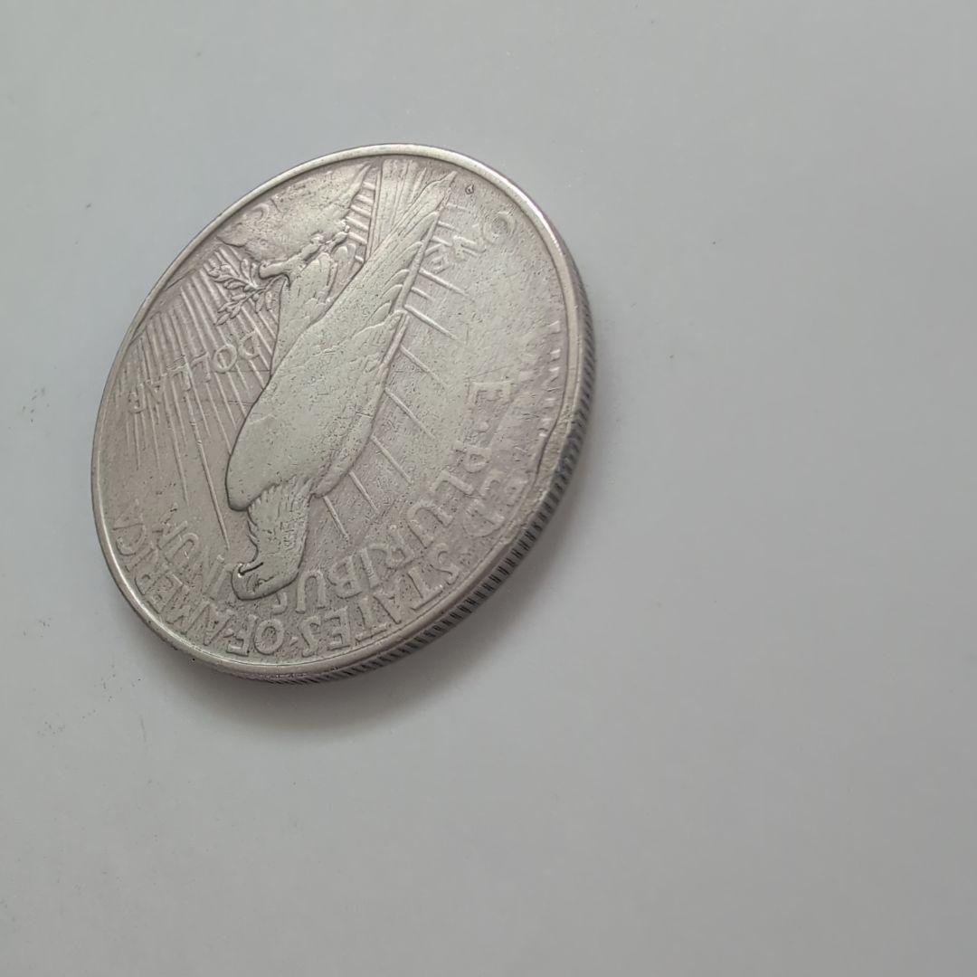 1922年 ピース1ドル銀貨 米国銀貨 認定書付