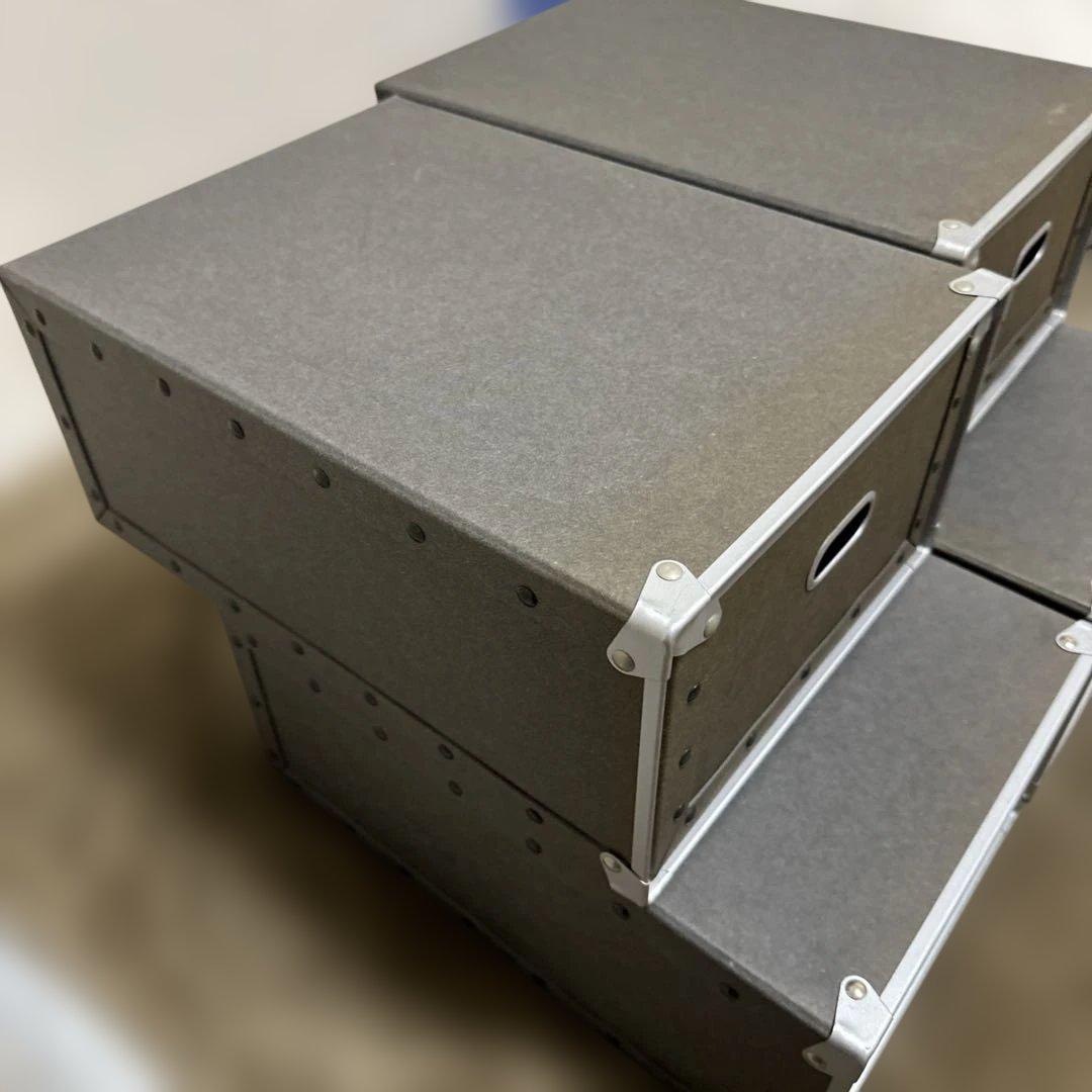 無印良品　硬質パルプボックス　廃盤　レア 4個セット　送料込み