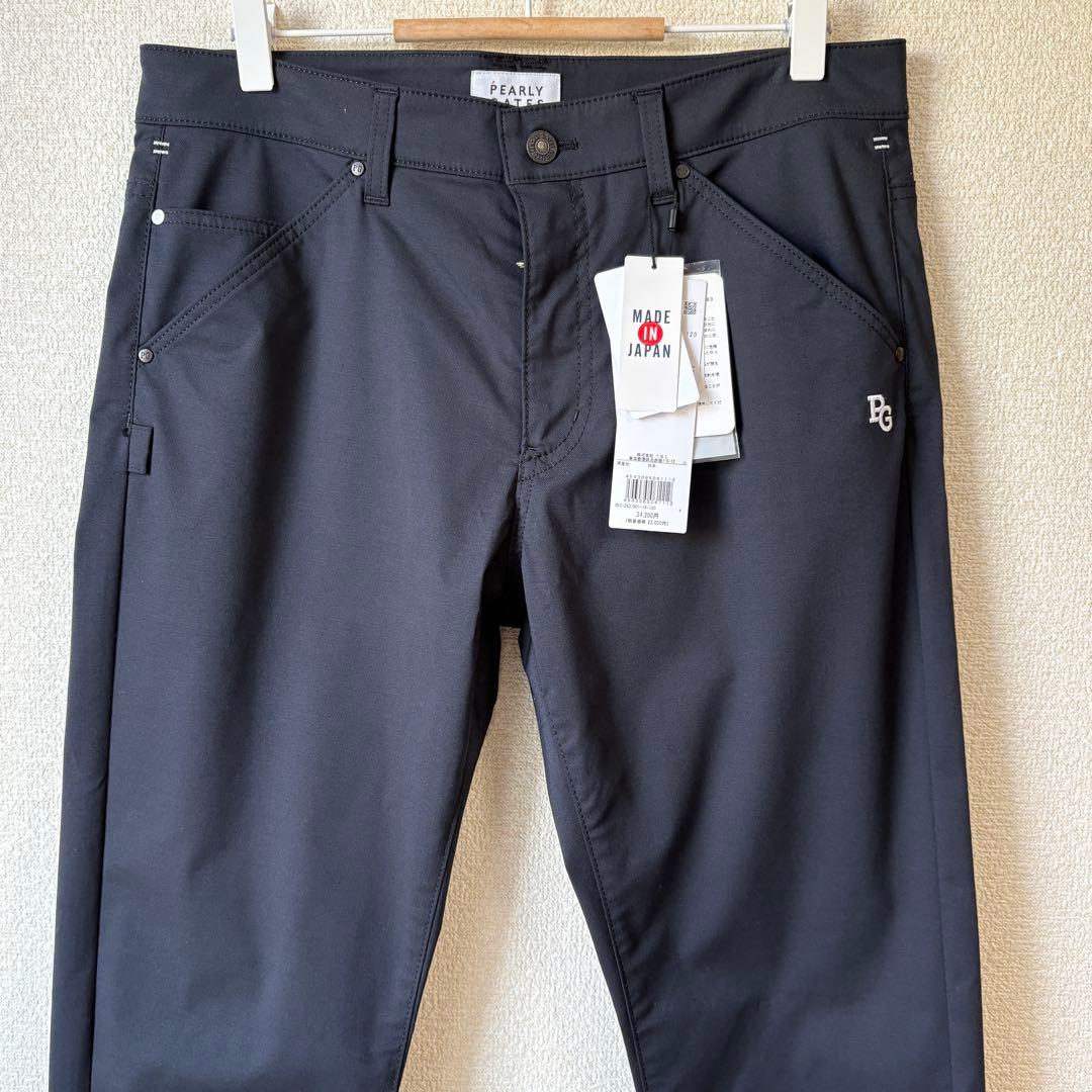 【新品】PEARLY GATES 　ゴルフパンツ　ブラック　サイズ４