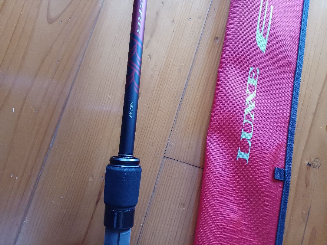 がまかつLUXXE-S82Mエギング、自重87-88g美品