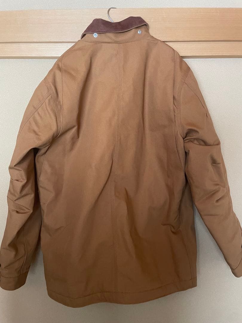 Carhartt ブラウンジャケット コーデュロイ襟