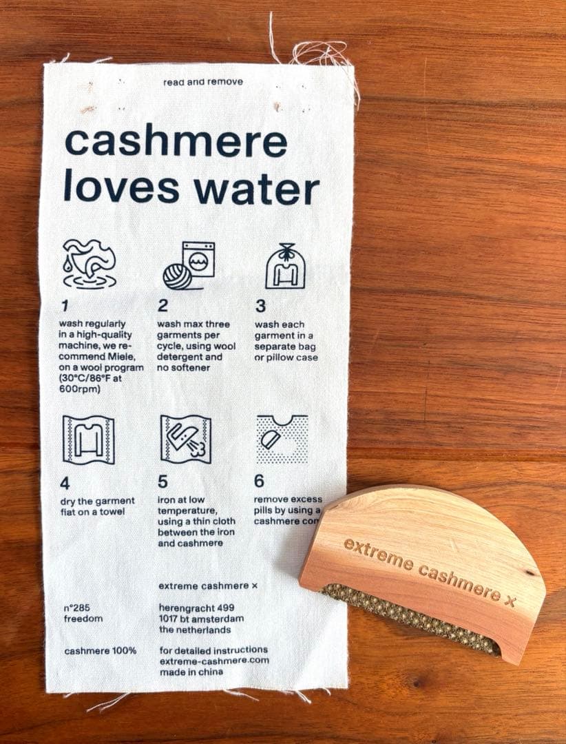 【ほぼ新品⭐︎】extreme cashmereニット