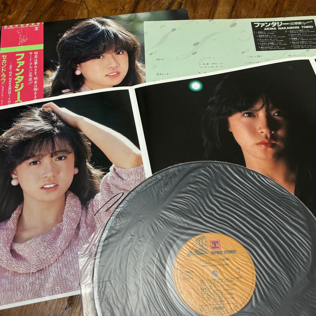 中森明菜　LP アナログ　レコード　5枚セット　昭和アイドル　邦楽