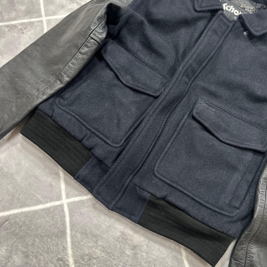 【極美品Lsize】 最高傑作 SCHOTT レザージャケット 極上品 希少
