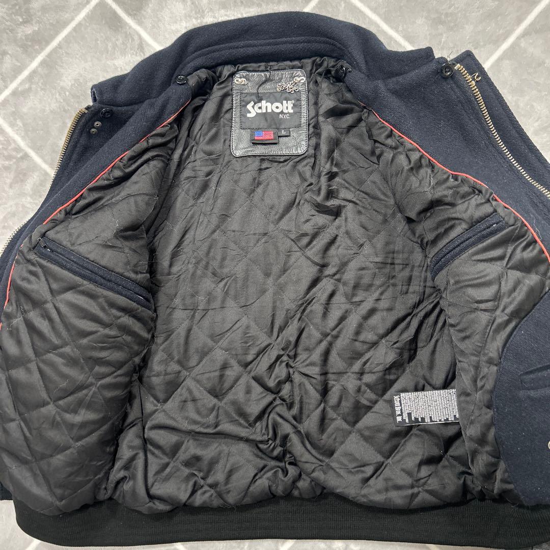 【極美品Lsize】 最高傑作 SCHOTT レザージャケット 極上品 希少