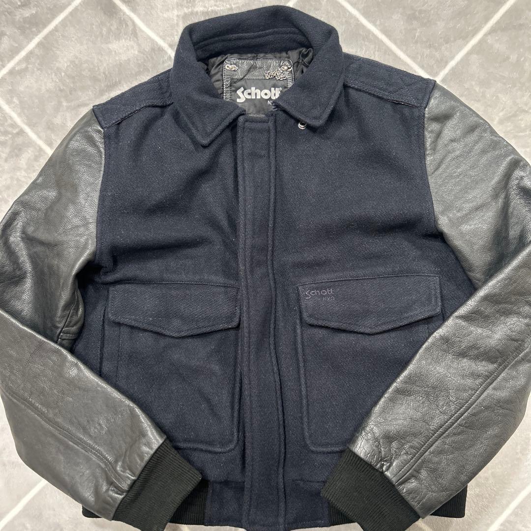 【極美品Lsize】 最高傑作 SCHOTT レザージャケット 極上品 希少