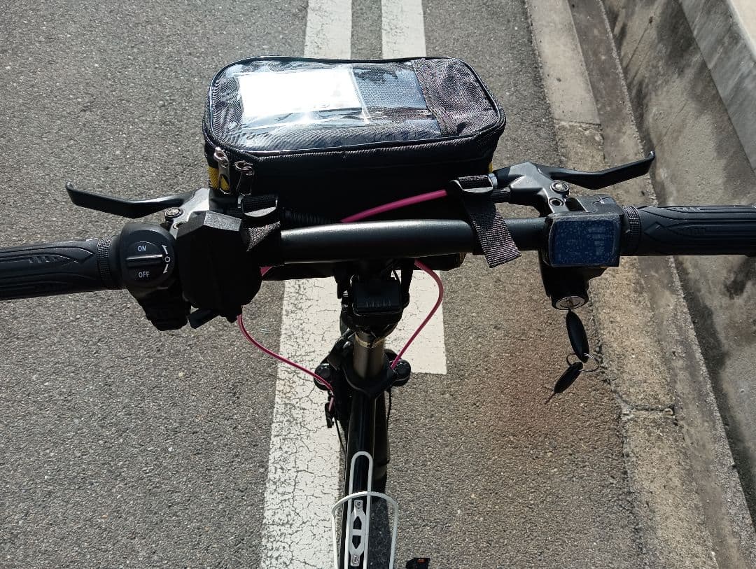 折りたたみ電動アシスト自転車 カスタムLED仕様