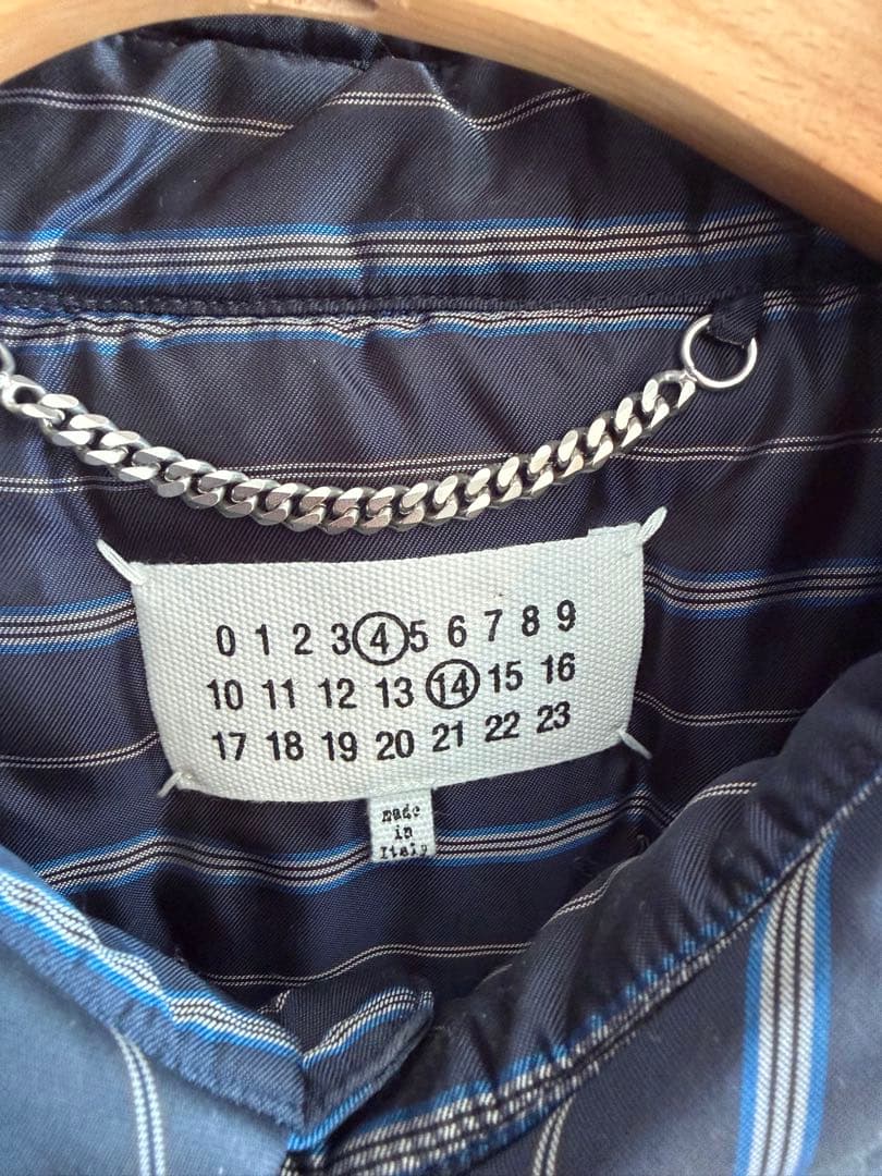 塩*味様 Maison Margiela 2022aw 中綿入りシャツジャケット