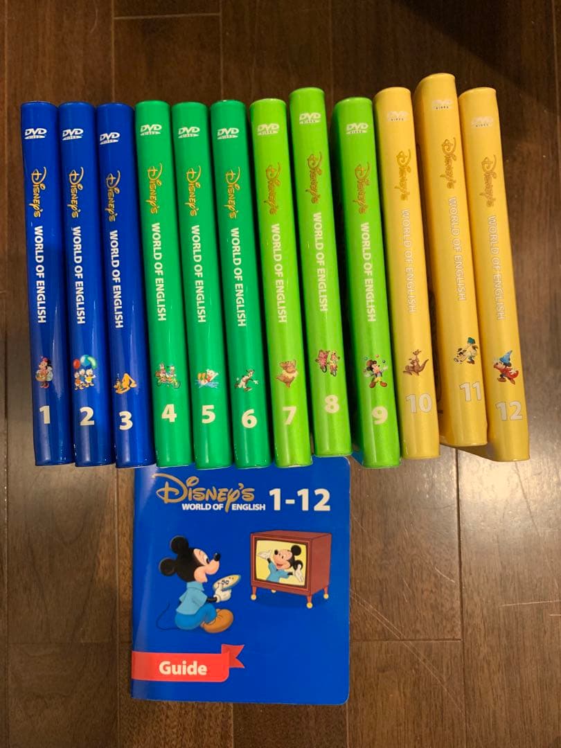 DWE ディズニー英語システム ストレートプレイDVD1〜12巻