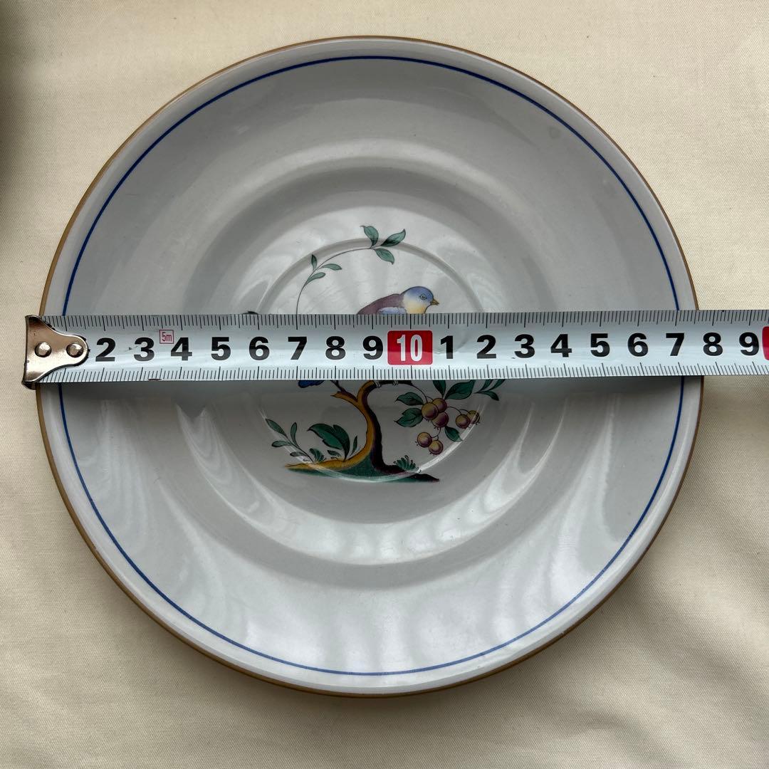スポード　中皿　４枚　17.5㎝