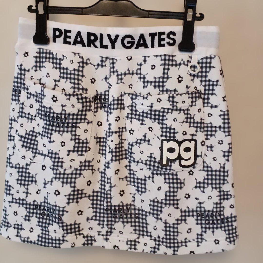 ももこPEARLY GATES 花柄パーカー及びスカート サイズ1