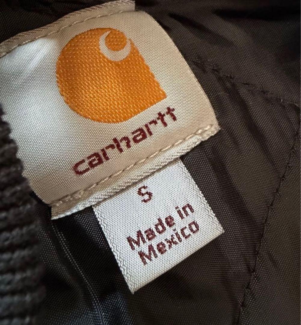 Carhartt ブラック キルティングベスト S