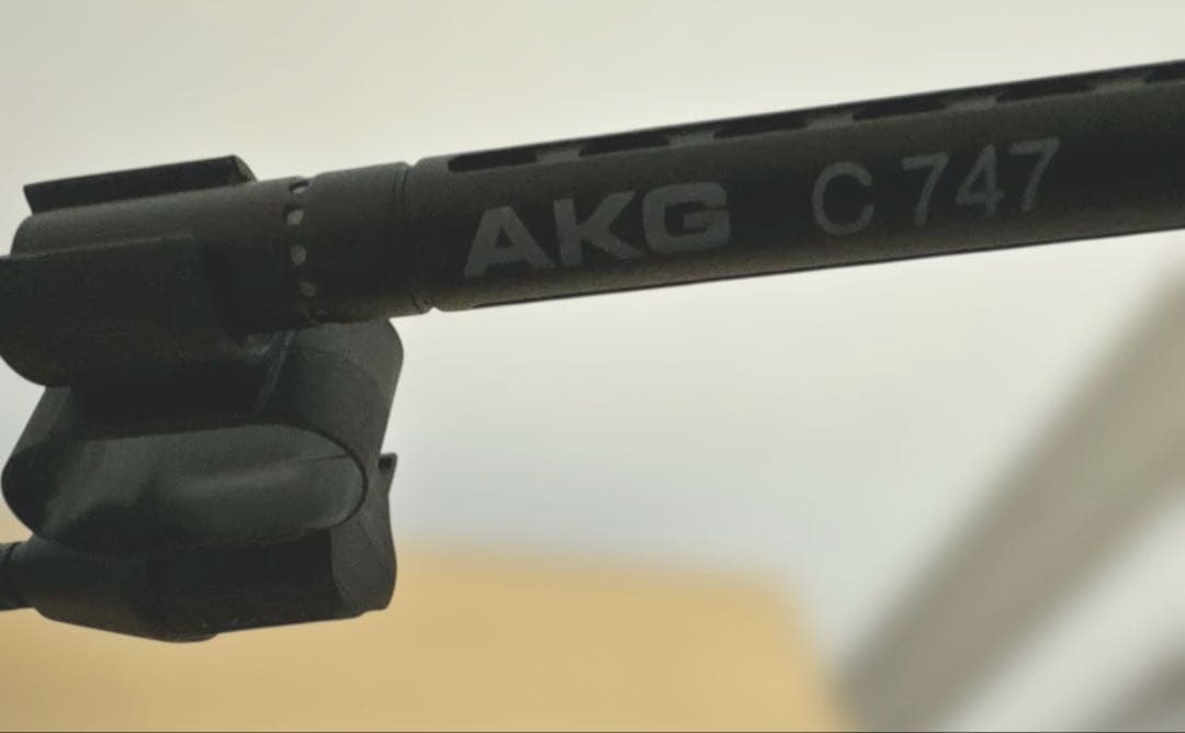 ジャンク品　AKG アーカーゲー C747 コンデンサーマイク