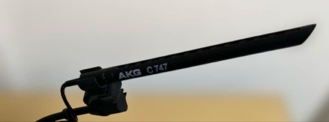 ジャンク品　AKG アーカーゲー C747 コンデンサーマイク