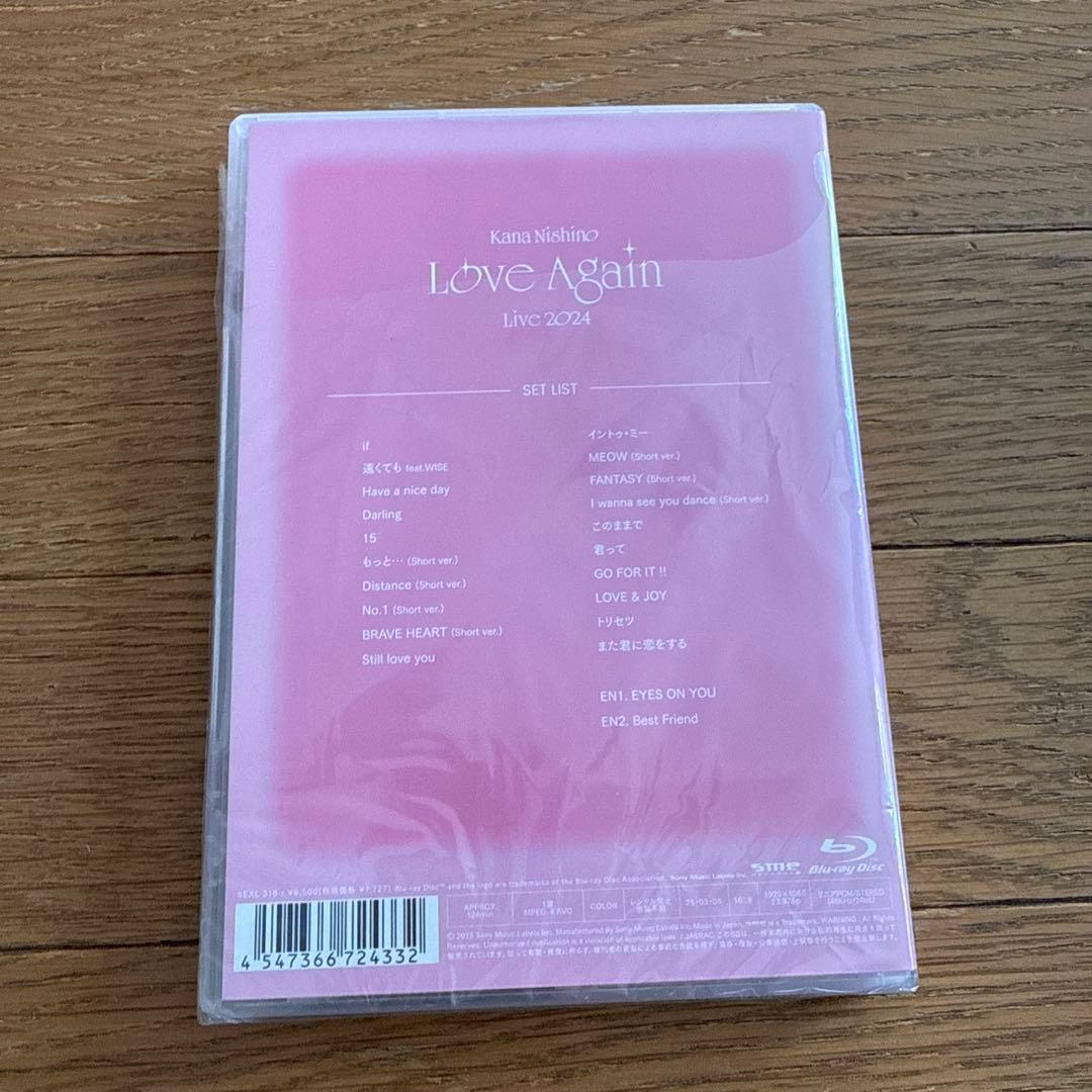 西野カナ　ライヴDVD