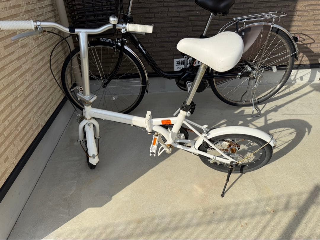 お父さん折りたたみ自転車（ソフトバンク非売品ノベルティ）