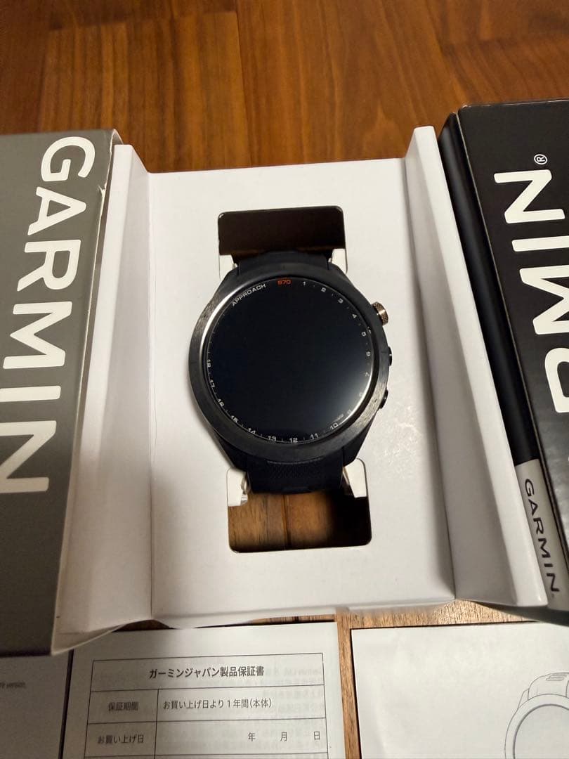 [未使用に近い]GARMIN ガーミン Approach S70 ブロンズ