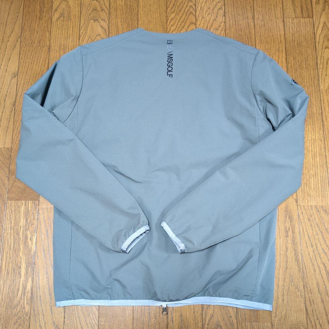 BEAMSGOLF ビームスゴルフ　ノーカラー　中綿ブルゾン　中綿ジャケット