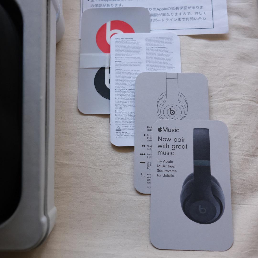 10回程度使用　Beats Studio Pro　ヘッドホン　イヤホン　ANC
