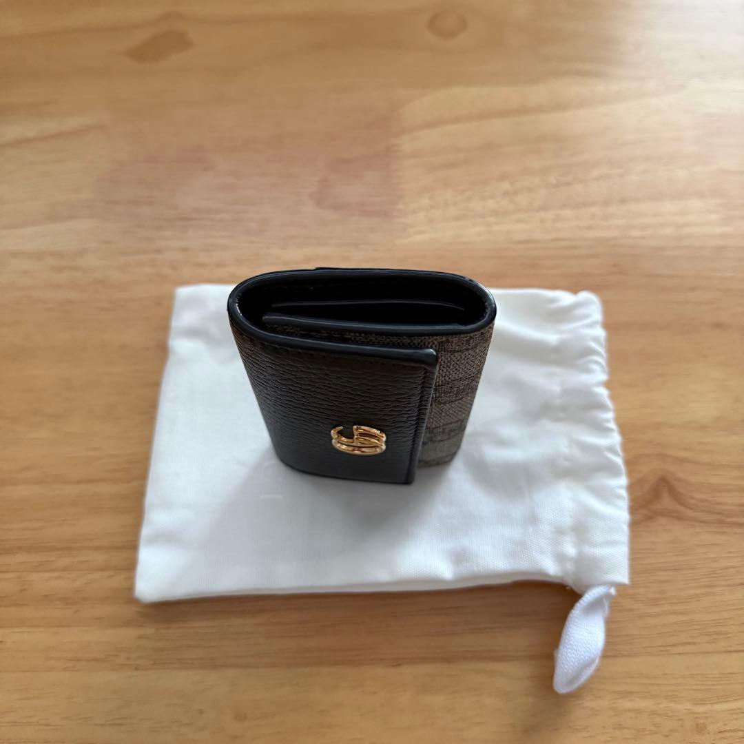 GUCCI グッチ ダブルG バイカラー キーケース ブラック