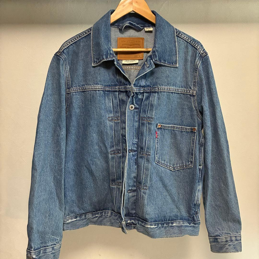 【美品】LEVI’S Premium 1st デニムジャケット　インディゴ